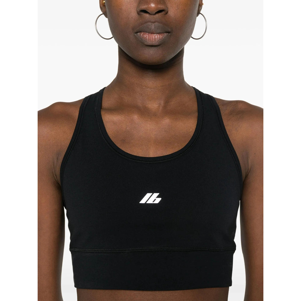 Balenciaga Black Performance Tops - Compression Tops Women