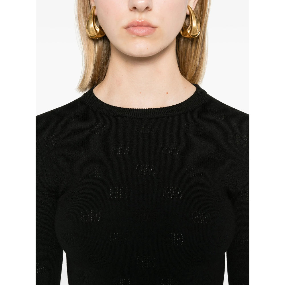 Balenciaga Black Knitwear - Jumpers Women