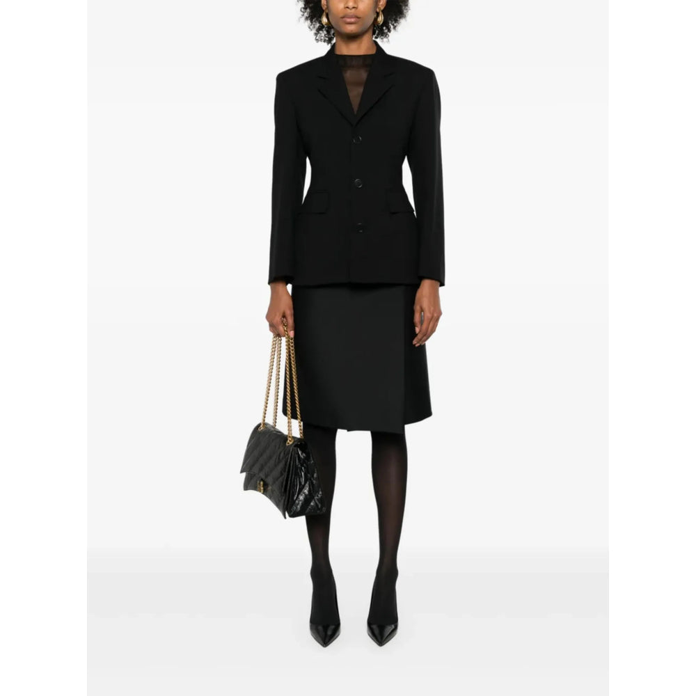 Balenciaga Black Jackets - Blazers Women