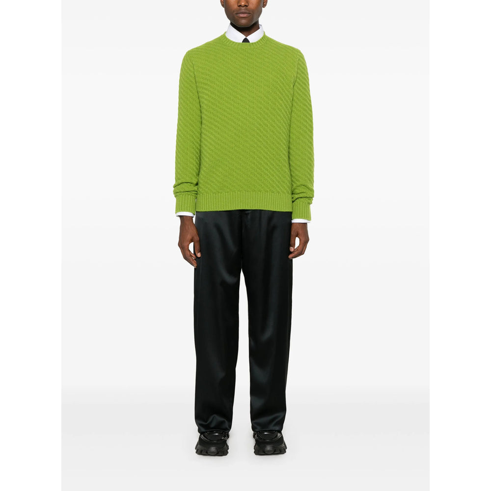 Prada Green Sweaters & Knitwear - Jumpers Men