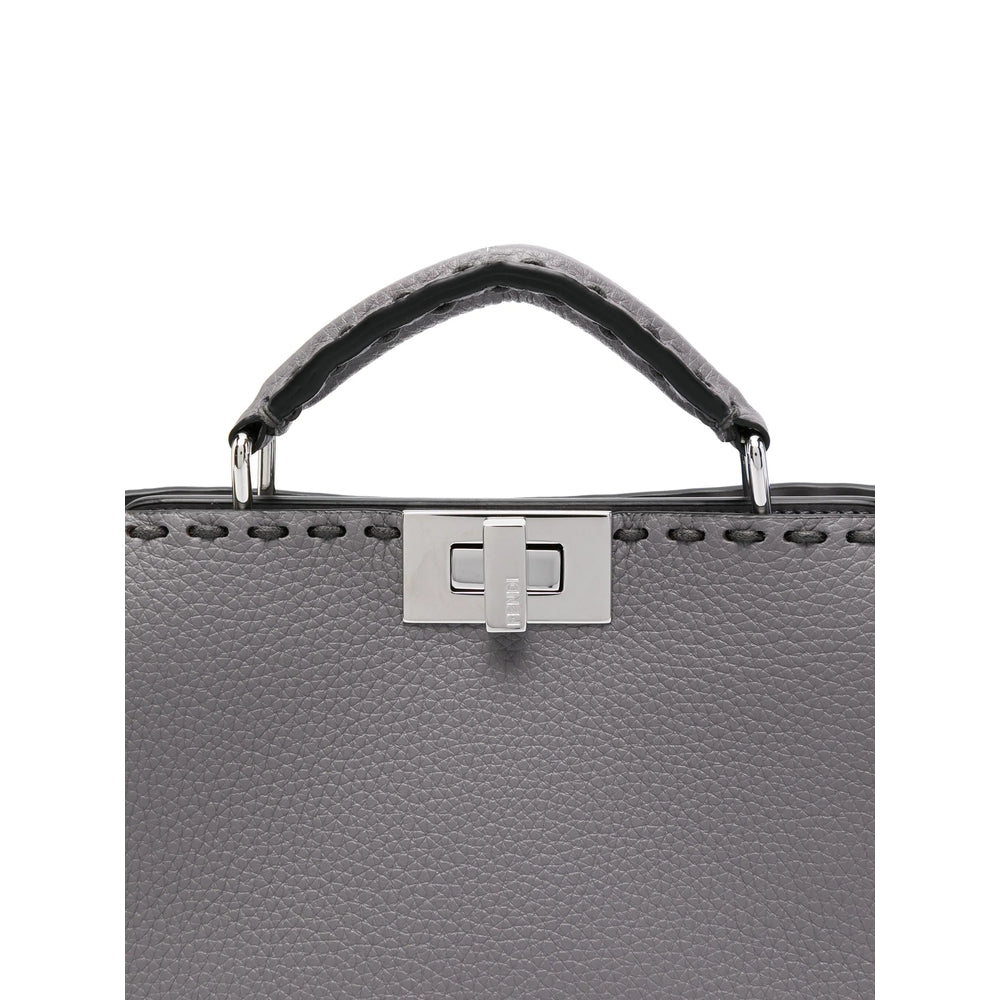 Fendi Grey Shoulder Bags Men