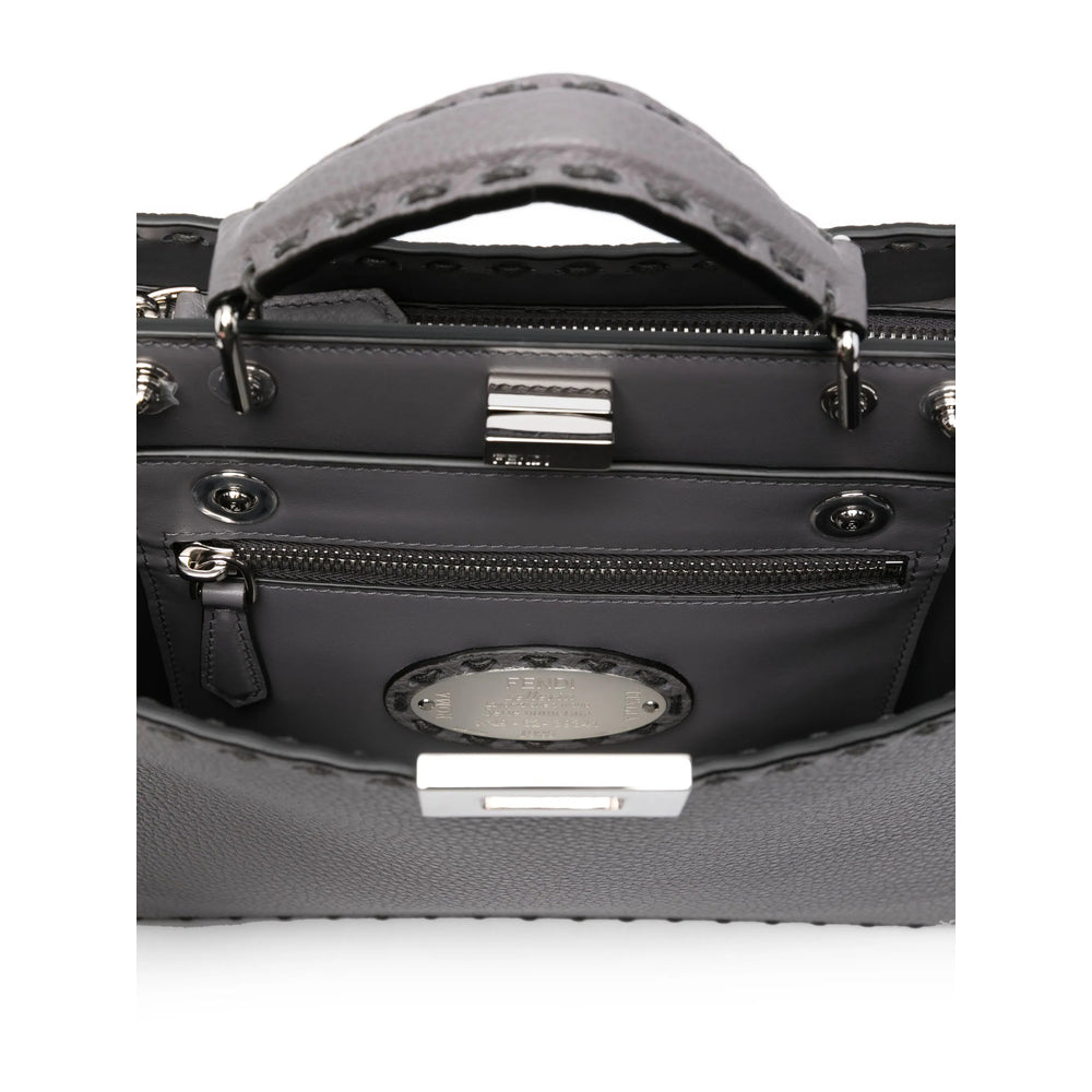 Fendi Grey Shoulder Bags Men