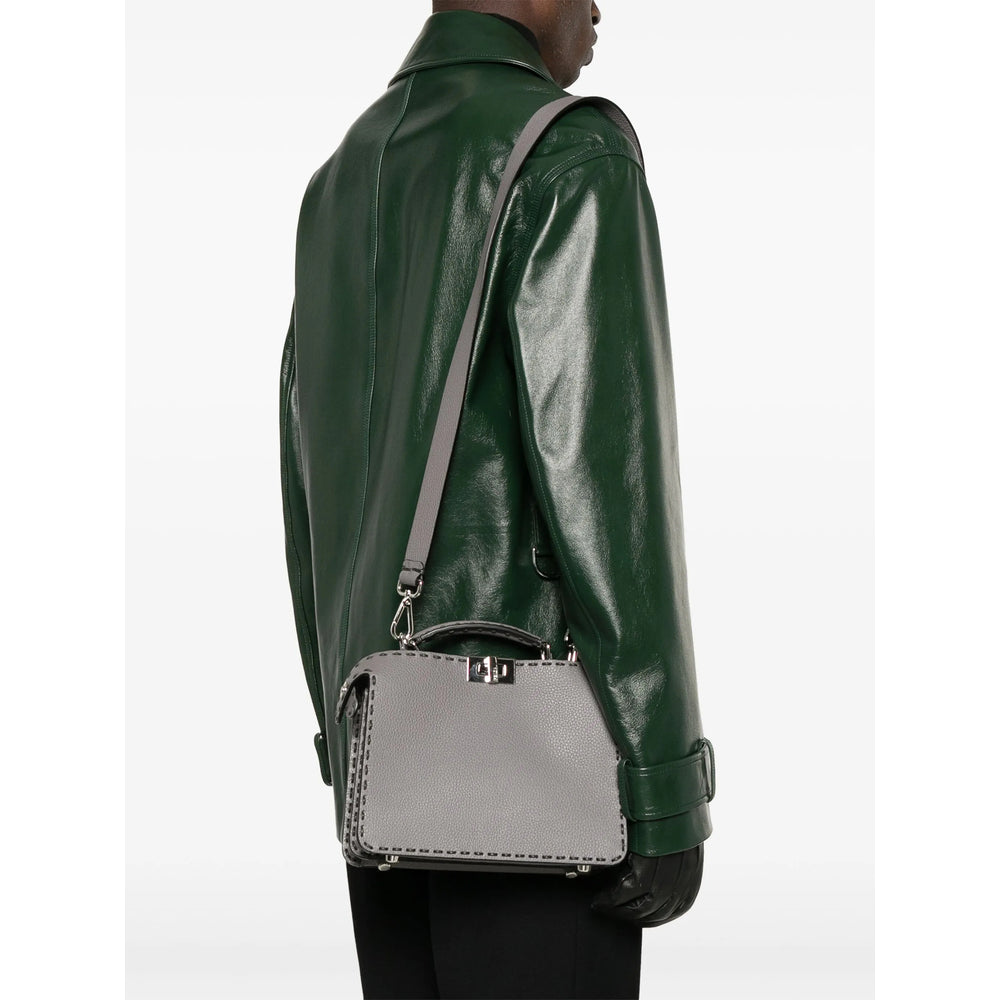 Fendi Grey Shoulder Bags Men