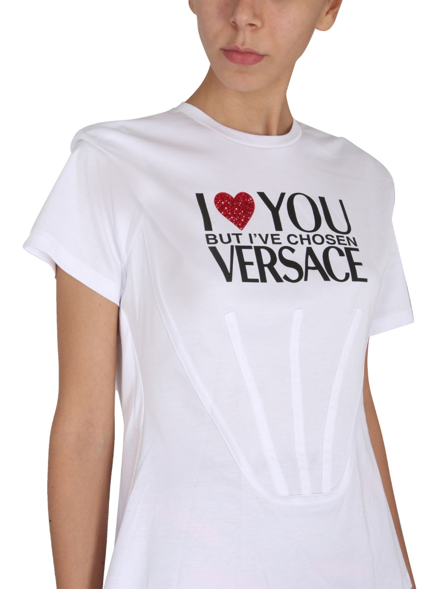 Versace Women T Shirt With Logo