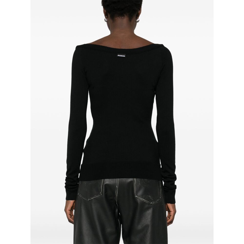 Balenciaga Black Knitwear - Jumpers Women
