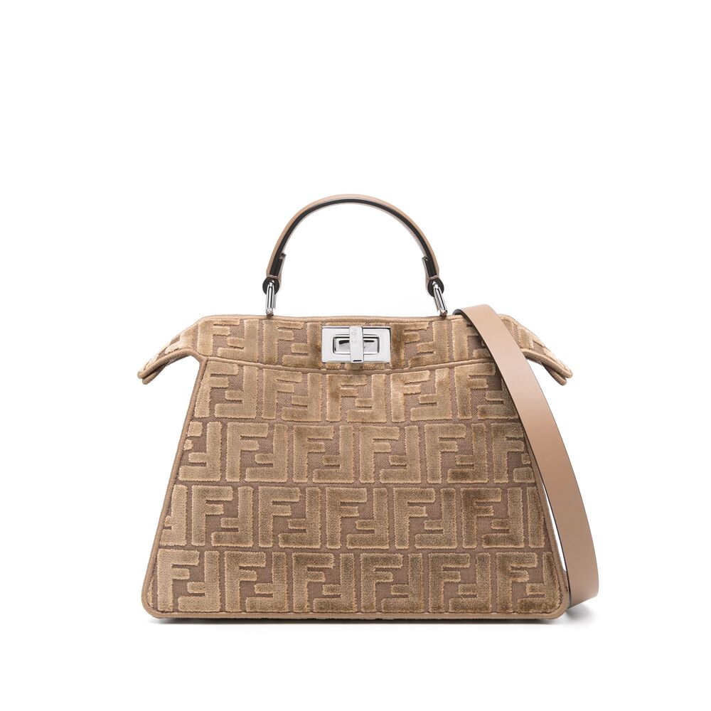 Fendi Brown Tote Bags Women