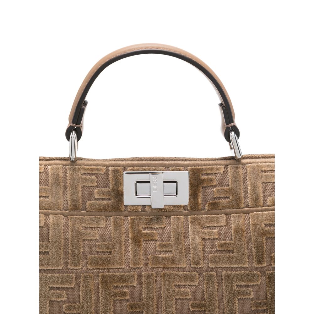 Fendi Brown Tote Bags Women