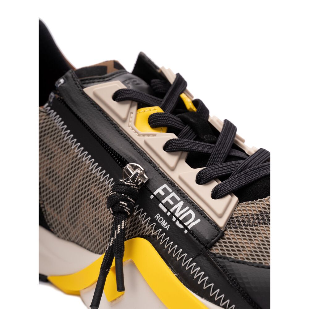 Fendi Brown Trainers - Low-Tops Men