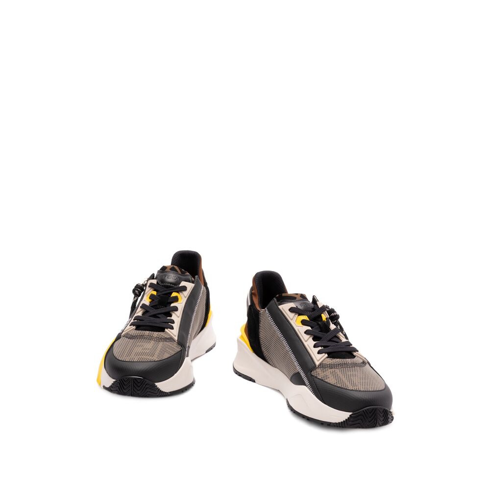 Fendi Brown Trainers - Low-Tops Men