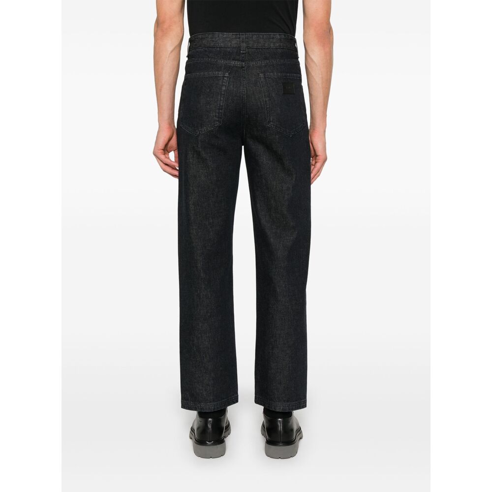 Fendi Black Denim - Regular & Straight-Leg Jeans Men