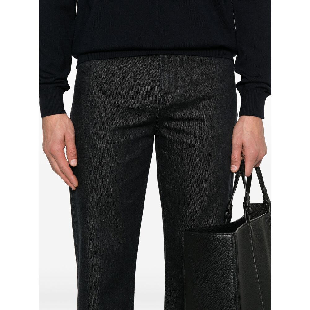Fendi Black Denim - Regular & Straight-Leg Jeans Men