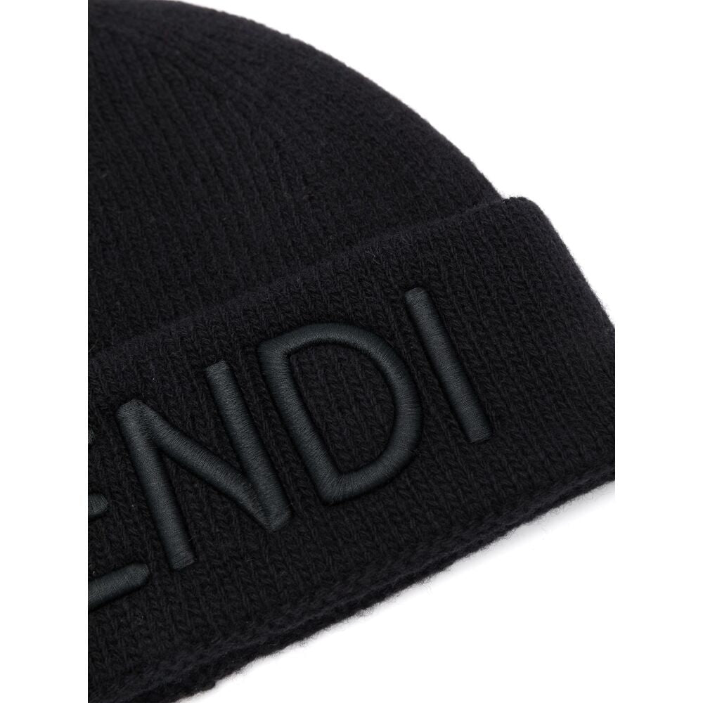 Fendi Black Hats Men
