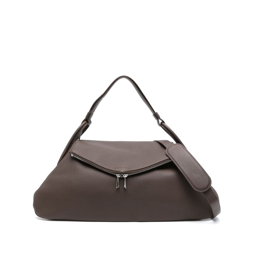 Amina Muaddi Brown Tote Bags Women