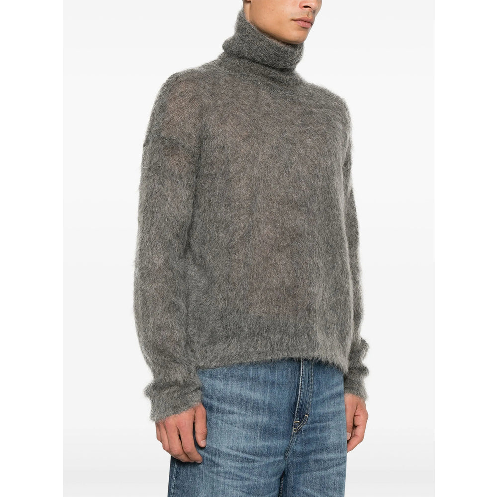 Saint Laurent Grey Sweaters & Knitwear - Jumpers Men