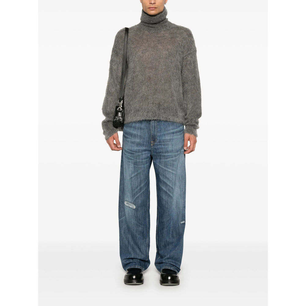 Saint Laurent Grey Sweaters & Knitwear - Jumpers Men