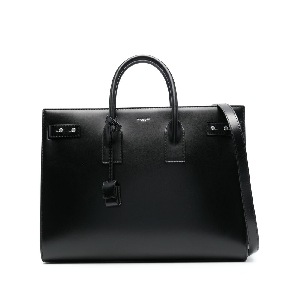 Saint Laurent Black Tote Bags Men