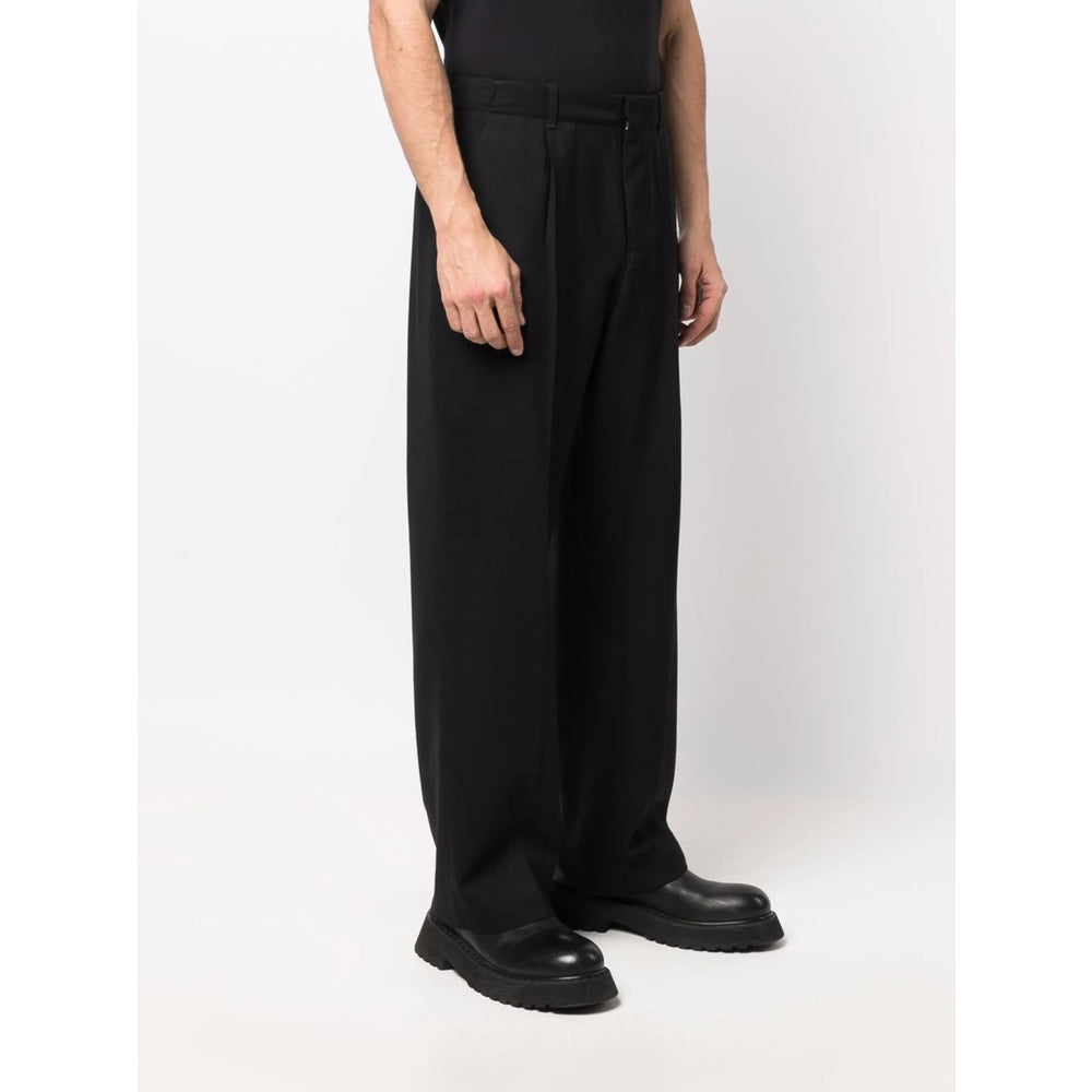Our Legacy Black Trousers - Wide-Leg Trousers Men