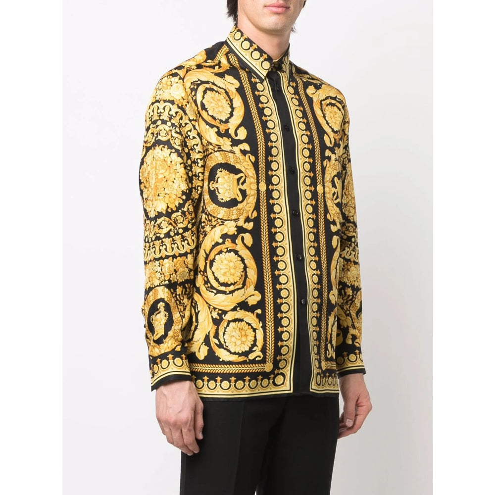 Versace Black Shirts Men