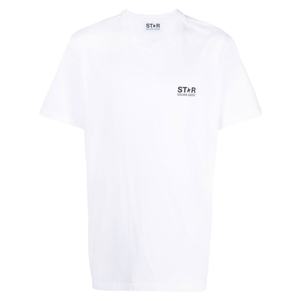 Golden Goose White T-Shirts & Vests - T-Shirts Men