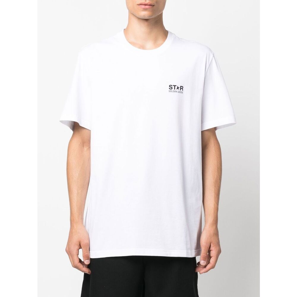 Golden Goose White T-Shirts & Vests - T-Shirts Men