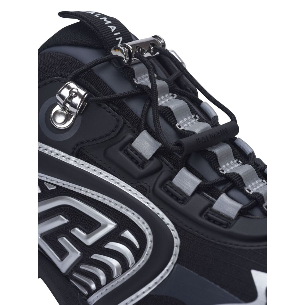 Balmain Black Trainers - Low-Tops Men
