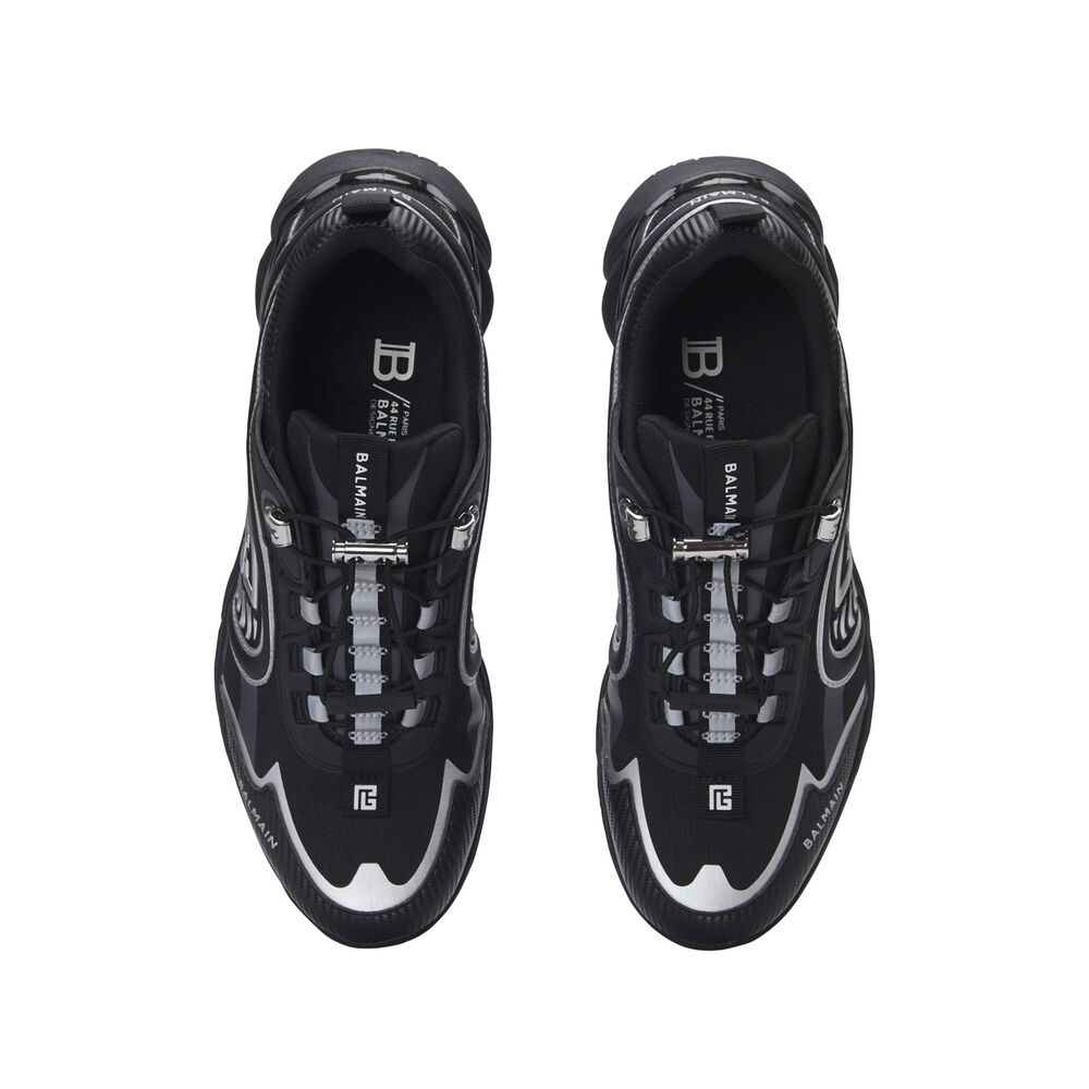 Balmain Black Trainers - Low-Tops Men