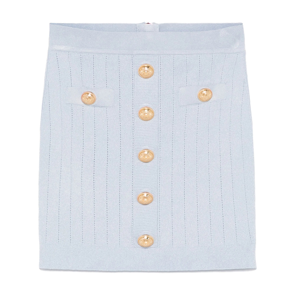 Balmain Blue Skirts - Fitted Skirts Women