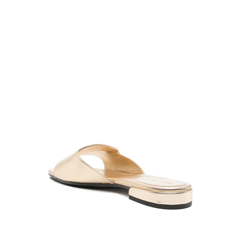 Jimmy Choo Gold Flip-Flops & Slides Women