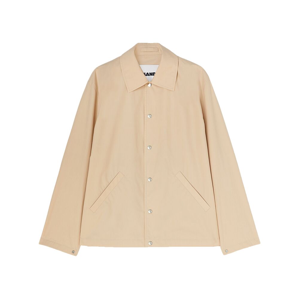 Jil Sander Neutrals Jackets - Shirt Jackets Men