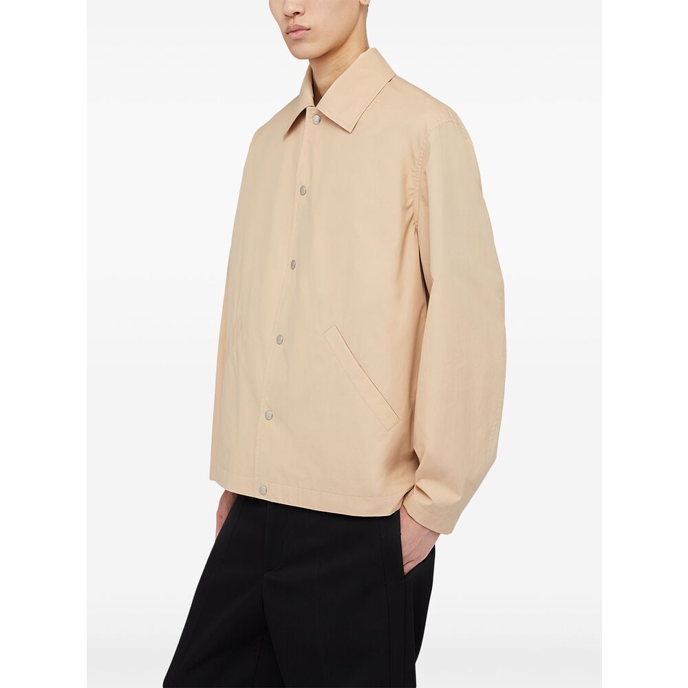 Jil Sander Neutrals Jackets - Shirt Jackets Men