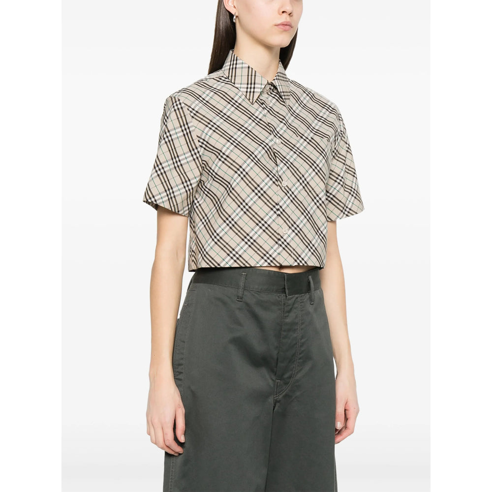 Burberry Neutrals Tops - Shirts Women
