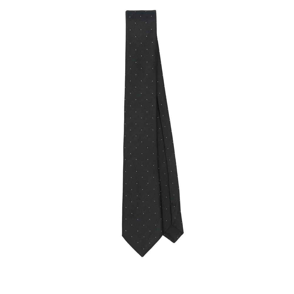 Saint Laurent Black Ties & Bow Ties Men