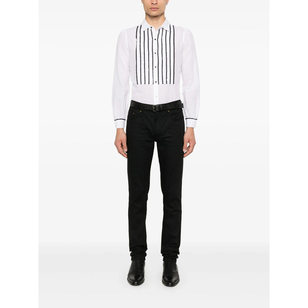 Saint Laurent Black Denim - Skinny Jeans Men