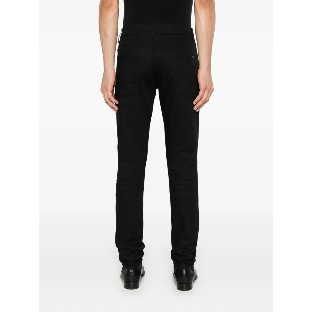 Saint Laurent Black Denim - Skinny Jeans Men