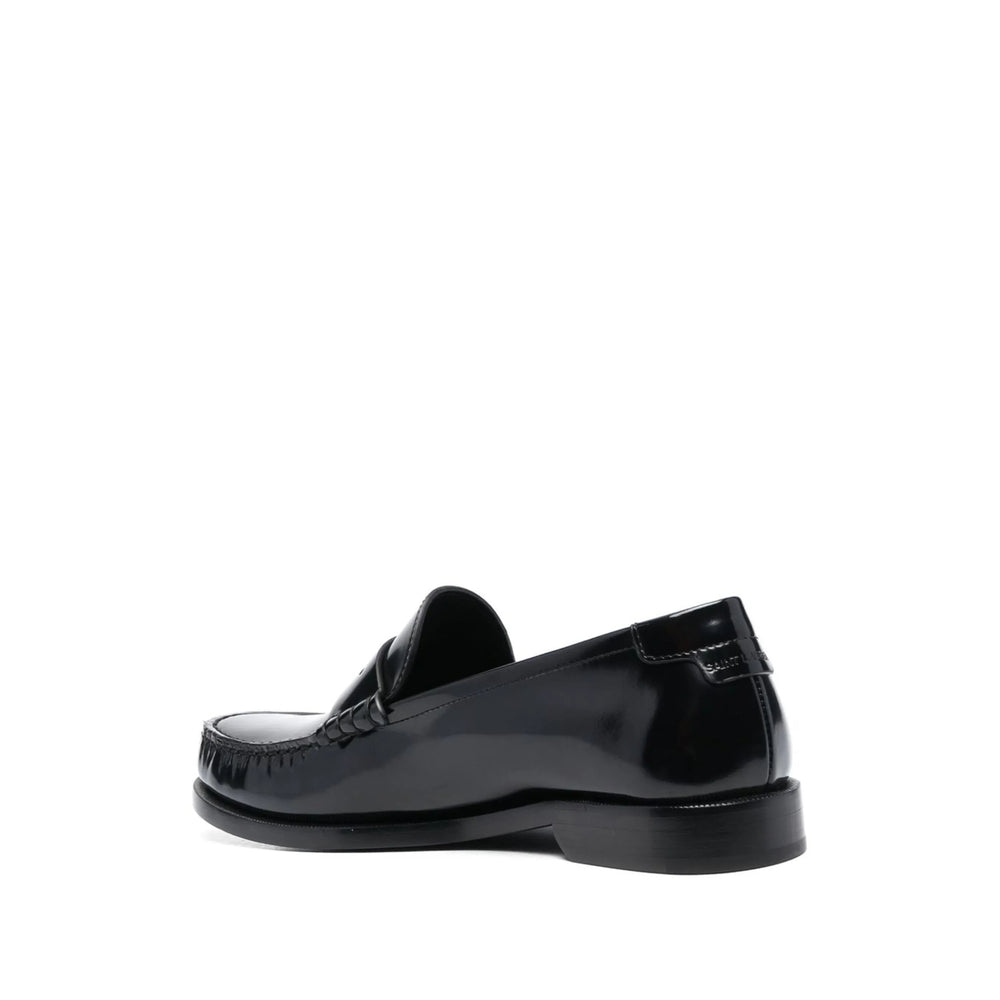 Saint Laurent Black Loafers Men
