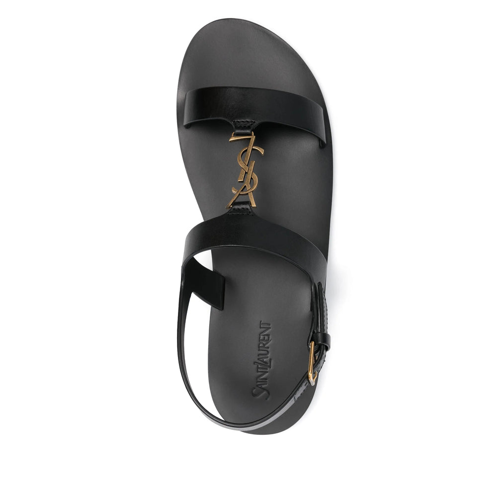 Saint Laurent Black Sandals Men