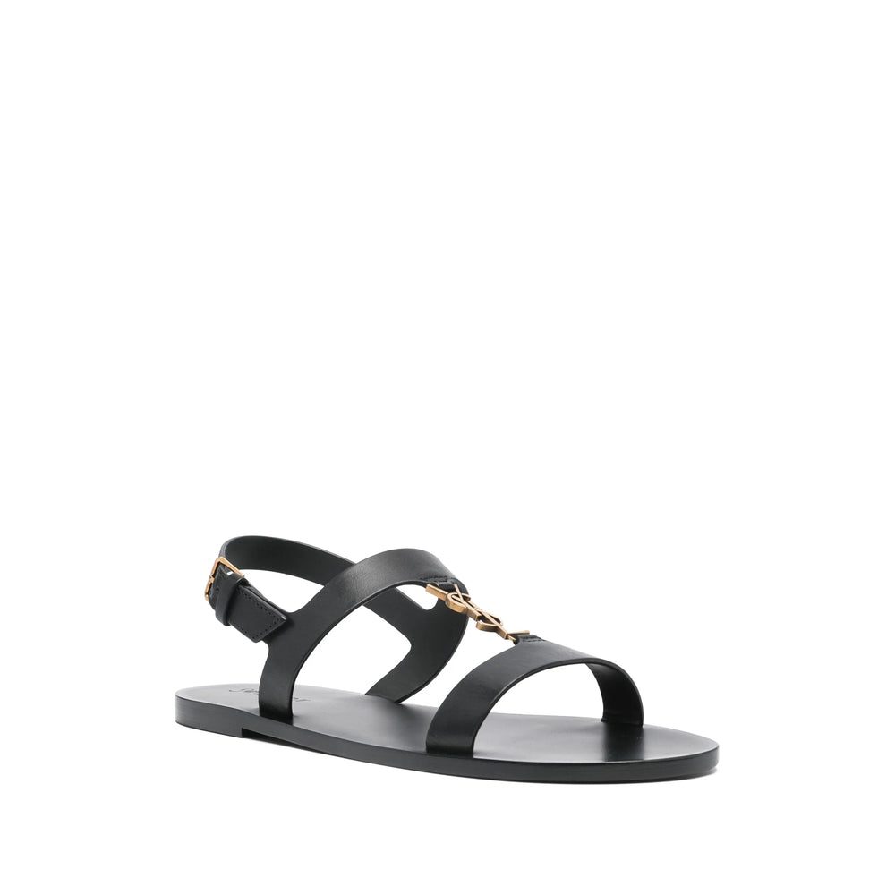 Saint Laurent Black Sandals Men