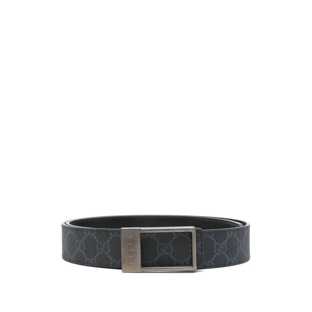 Gucci Black Belts Men