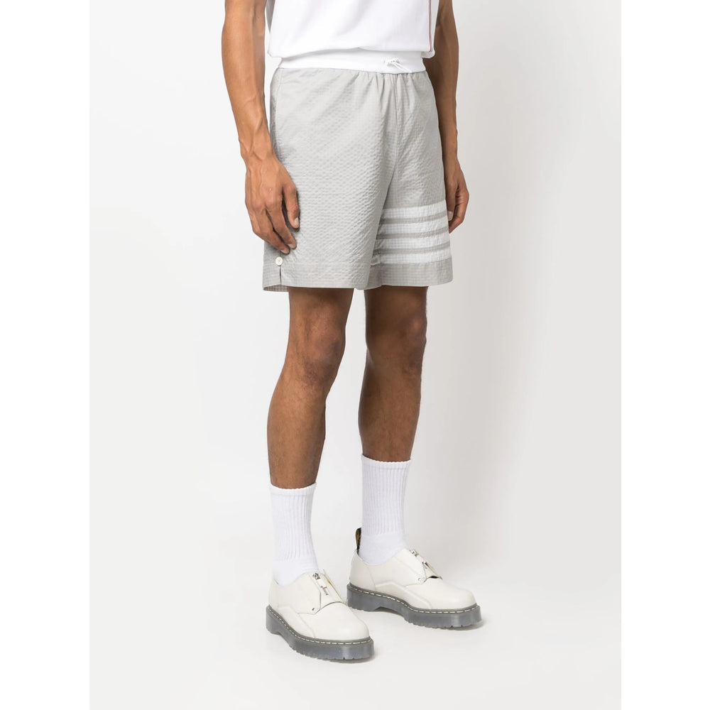 Thom Browne Grey Shorts - Track & Running Shorts Men