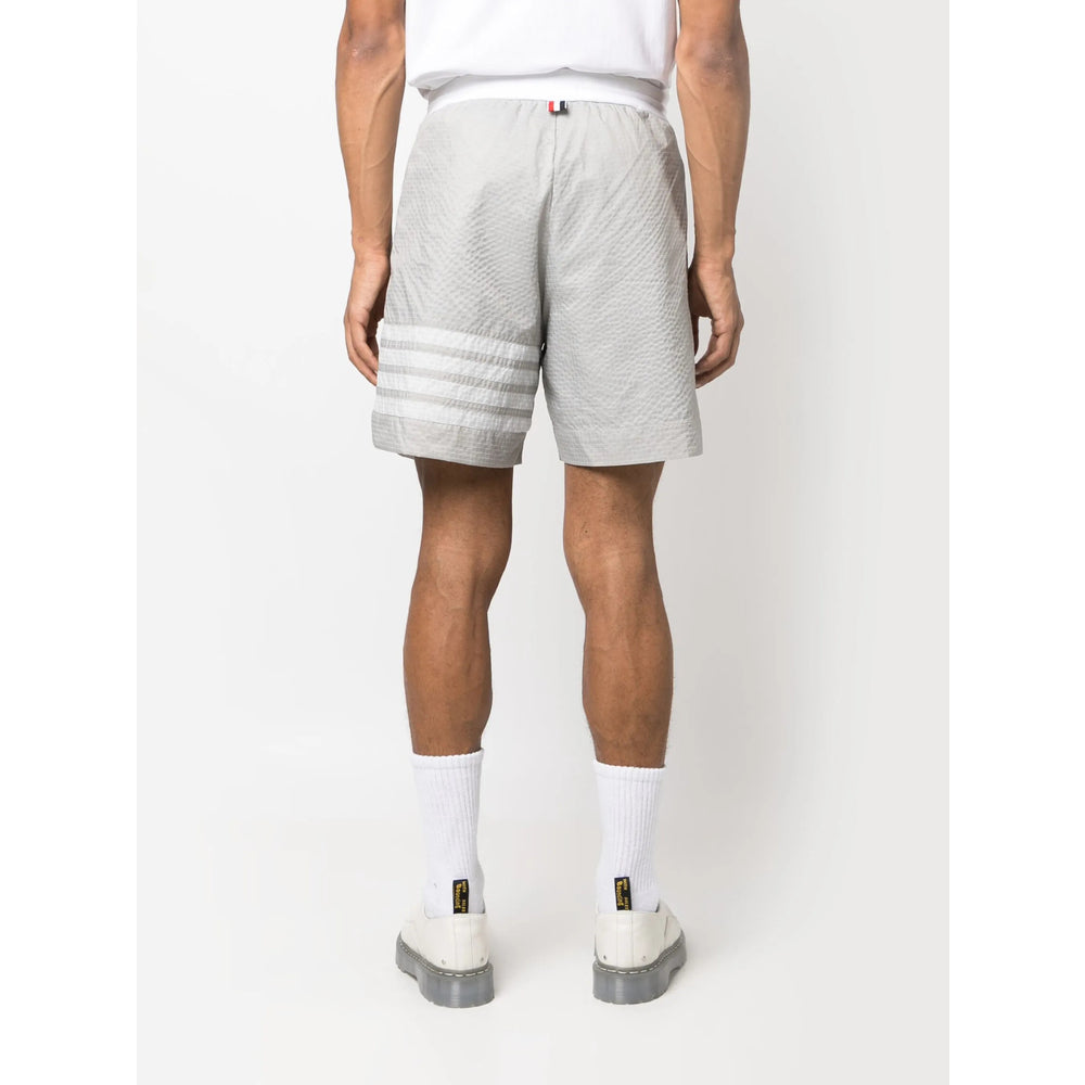 Thom Browne Grey Shorts - Track & Running Shorts Men