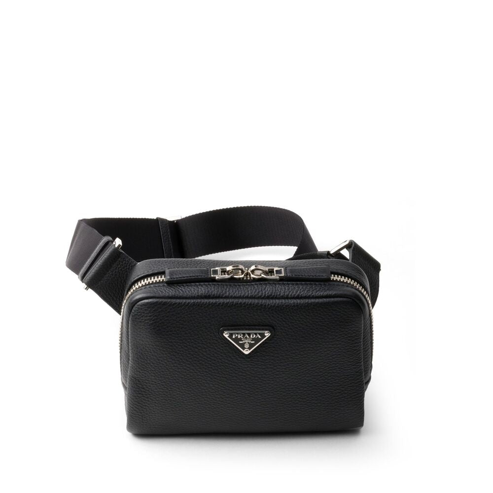 Prada Black Messenger Bags Men