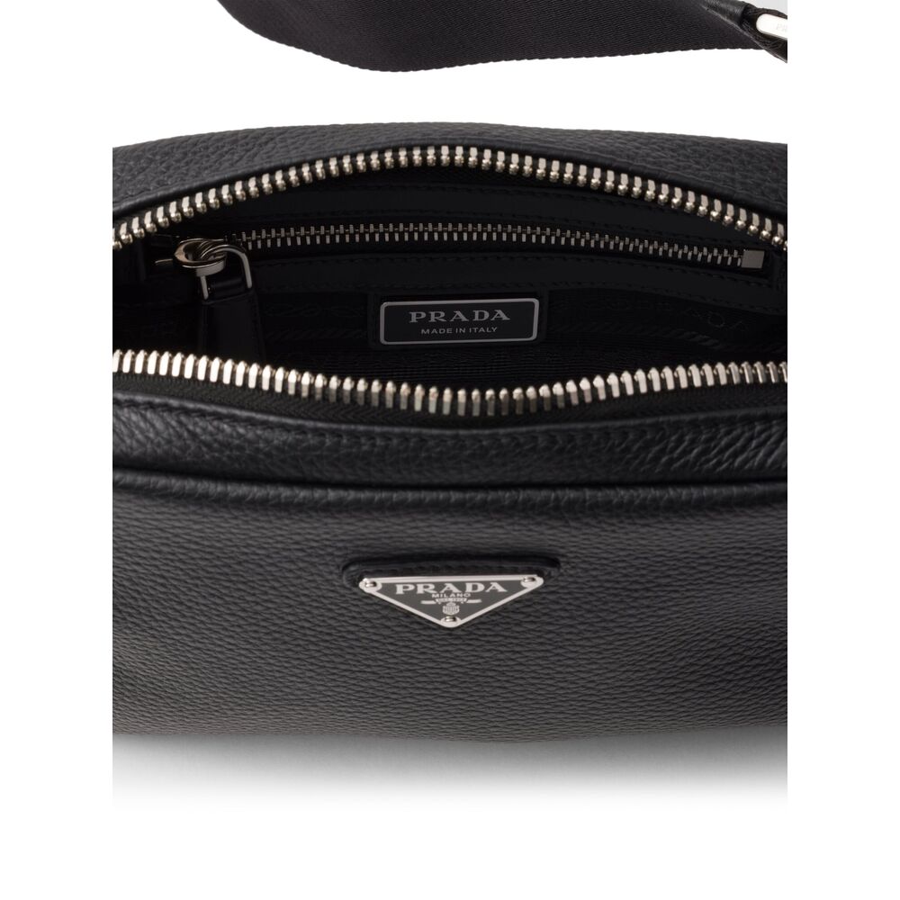 Prada Black Messenger Bags Men