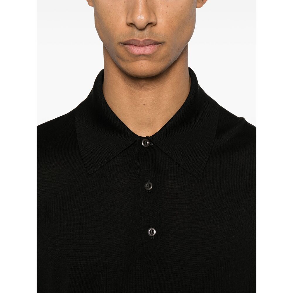 Prada Black Polo Shirts Men