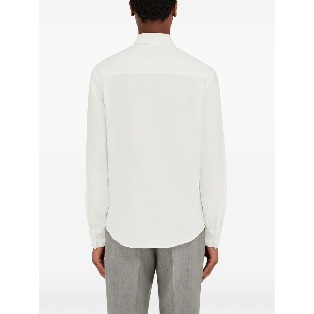 Ferragamo White Shirts Men