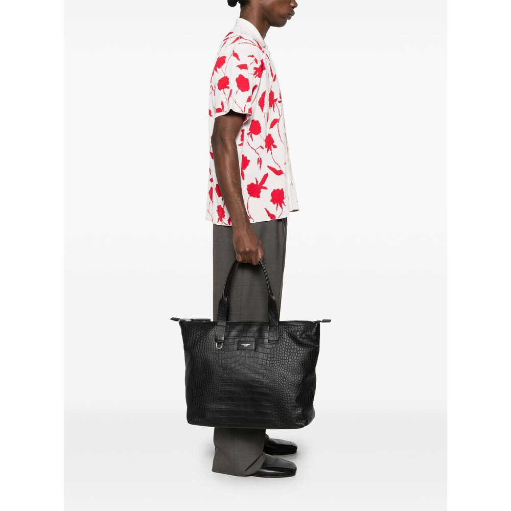 Dolce & Gabbana Black Tote Bags Men