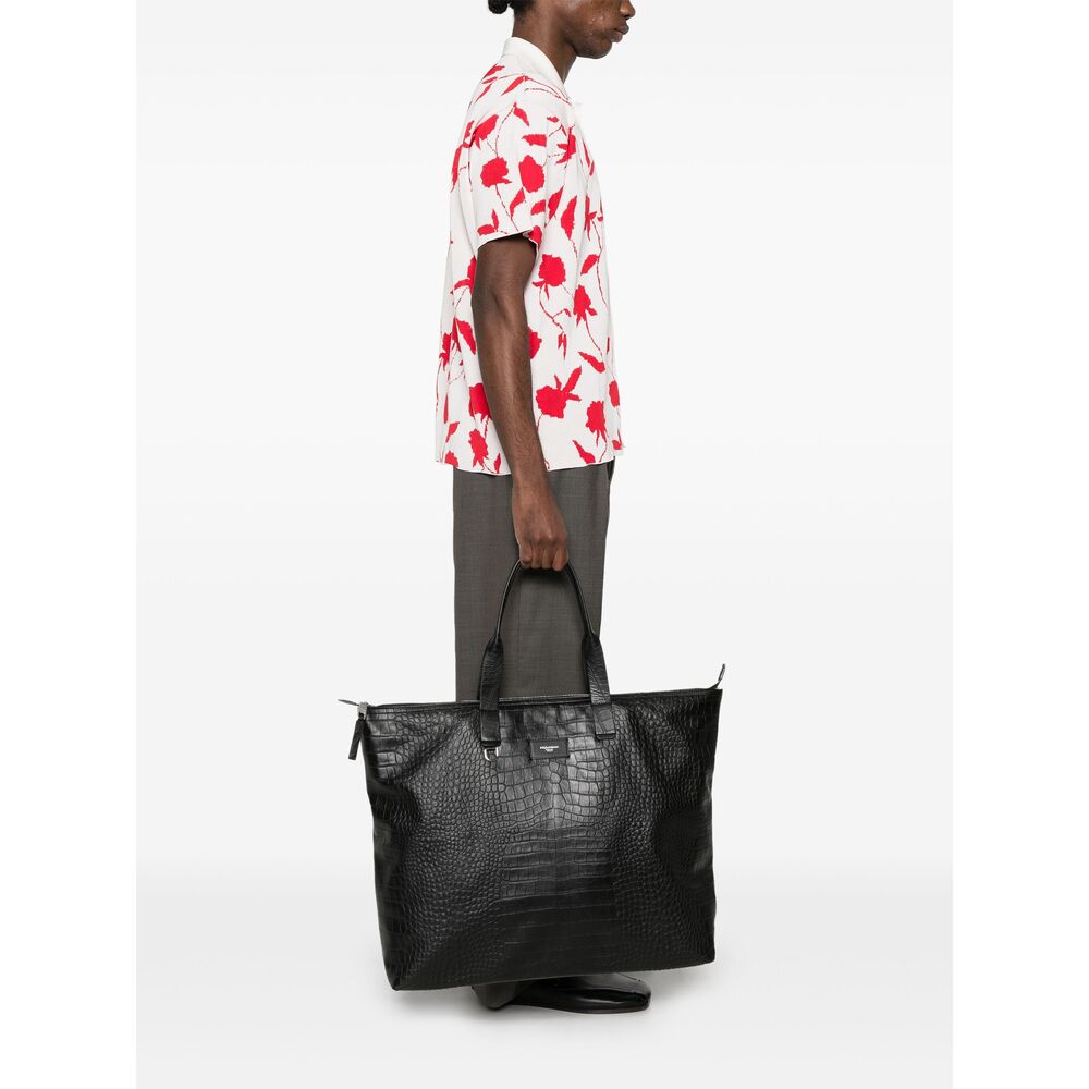 Dolce & Gabbana Black Tote Bags Men