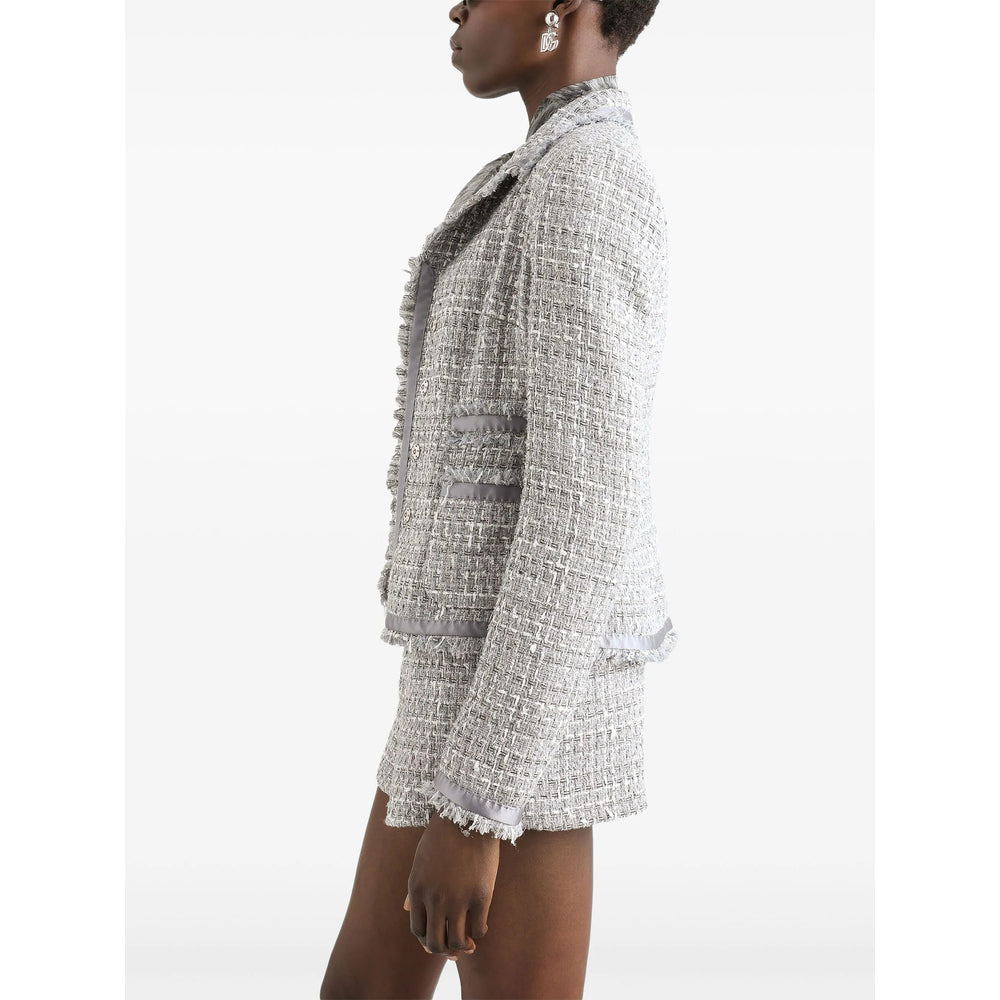 Dolce & Gabbana Grey Jackets - Blazers Women