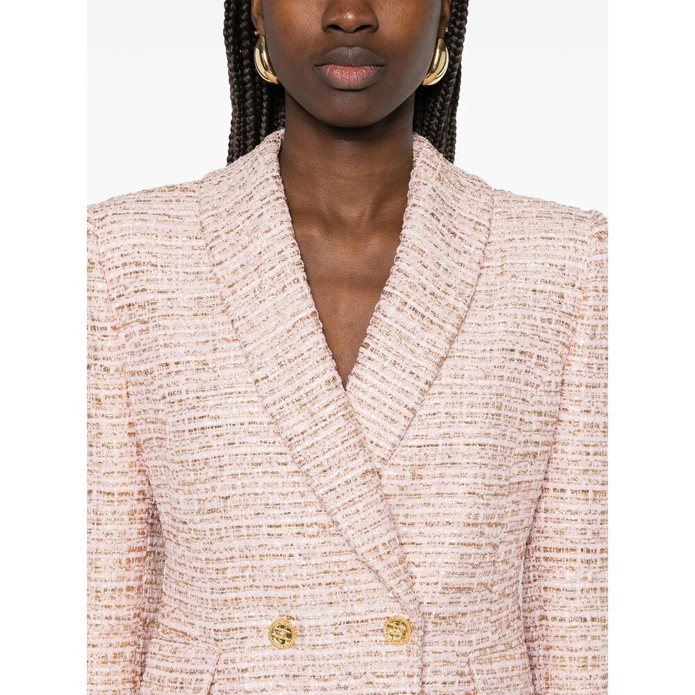 Alessandra Rich Pink Jackets - Blazers Women
