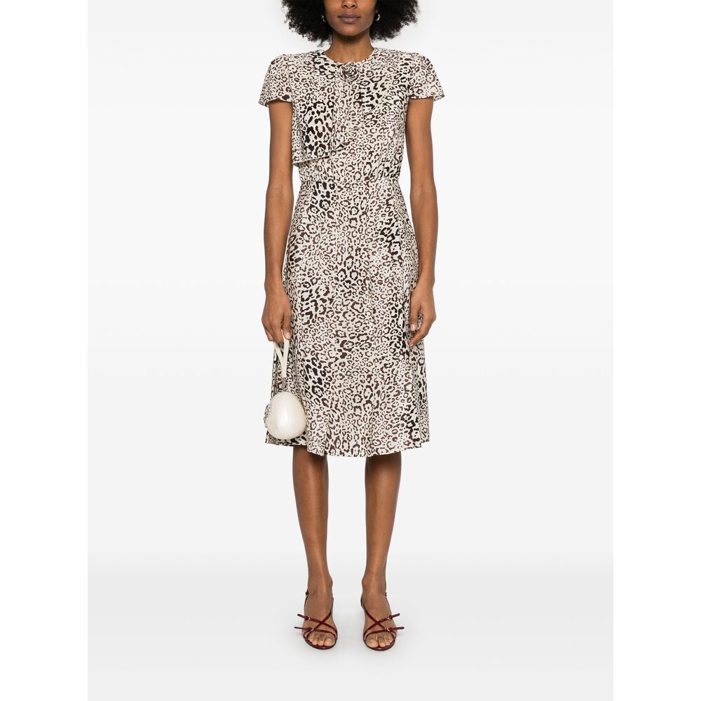 Alessandra Rich Neutrals Dresses - Day Dresses Women