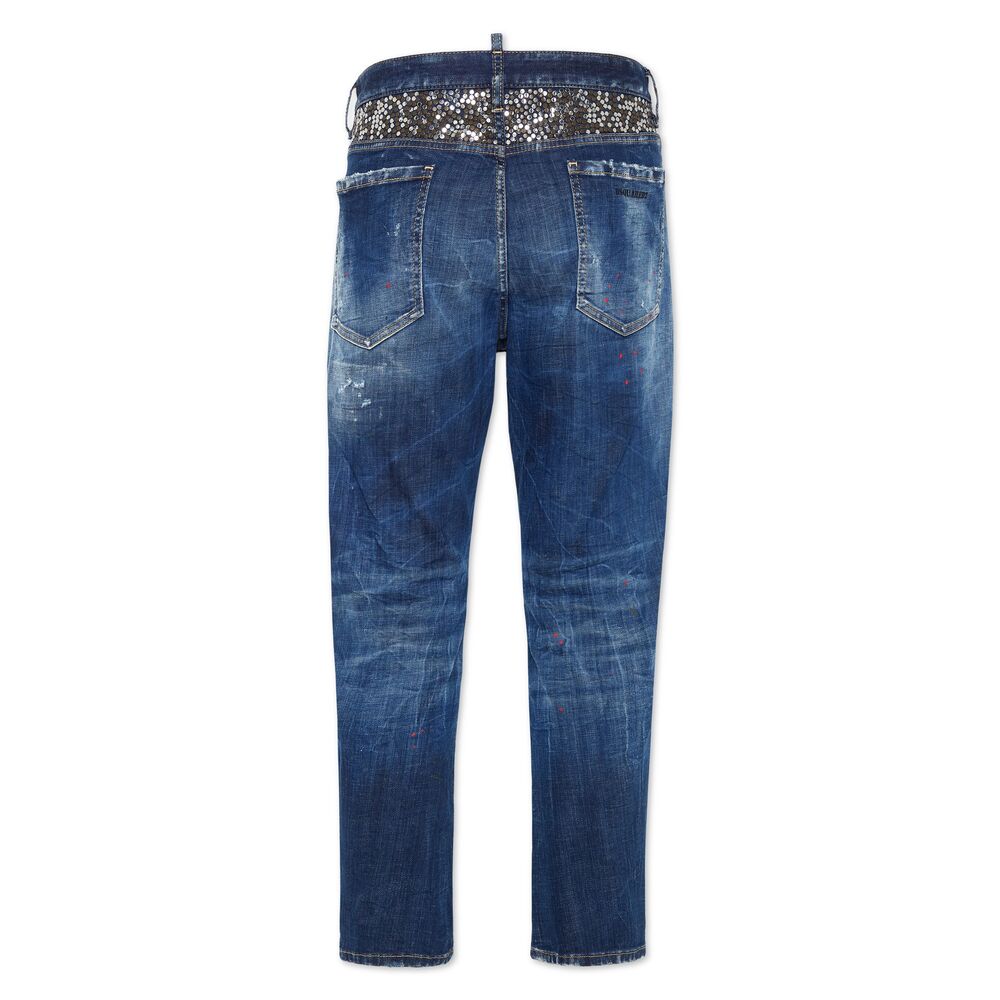 Dsquared2 Blue Denim - Regular & Straight-Leg Jeans Men